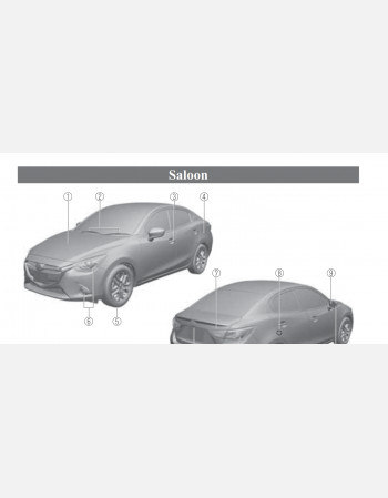 mazda demio 2015 - 2017 owners manual rhd and lhd